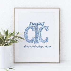 Career Technology Center Word Art
